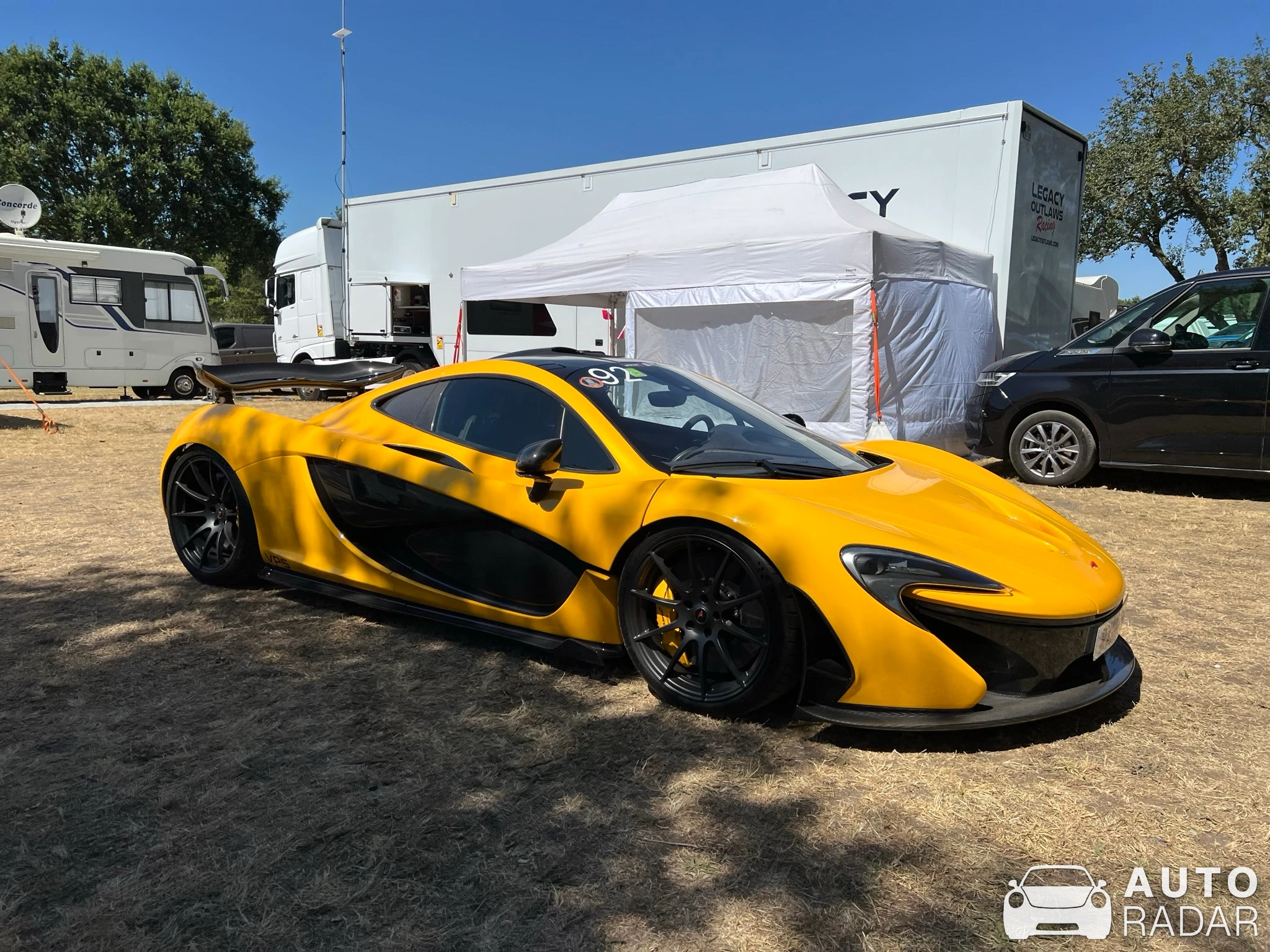 McLaren P1 spotted in Le Mans