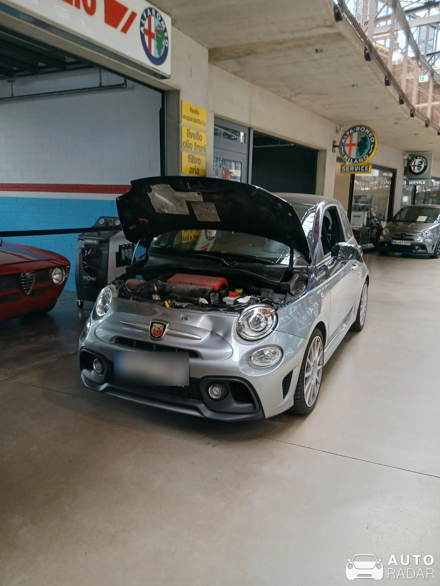 Abarth 595 Competizione spotted in Düsseldorf