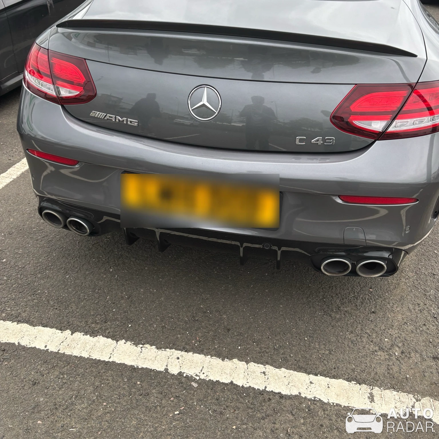 Mercedes-AMG C 43 W205 2018 spotted in Cupar