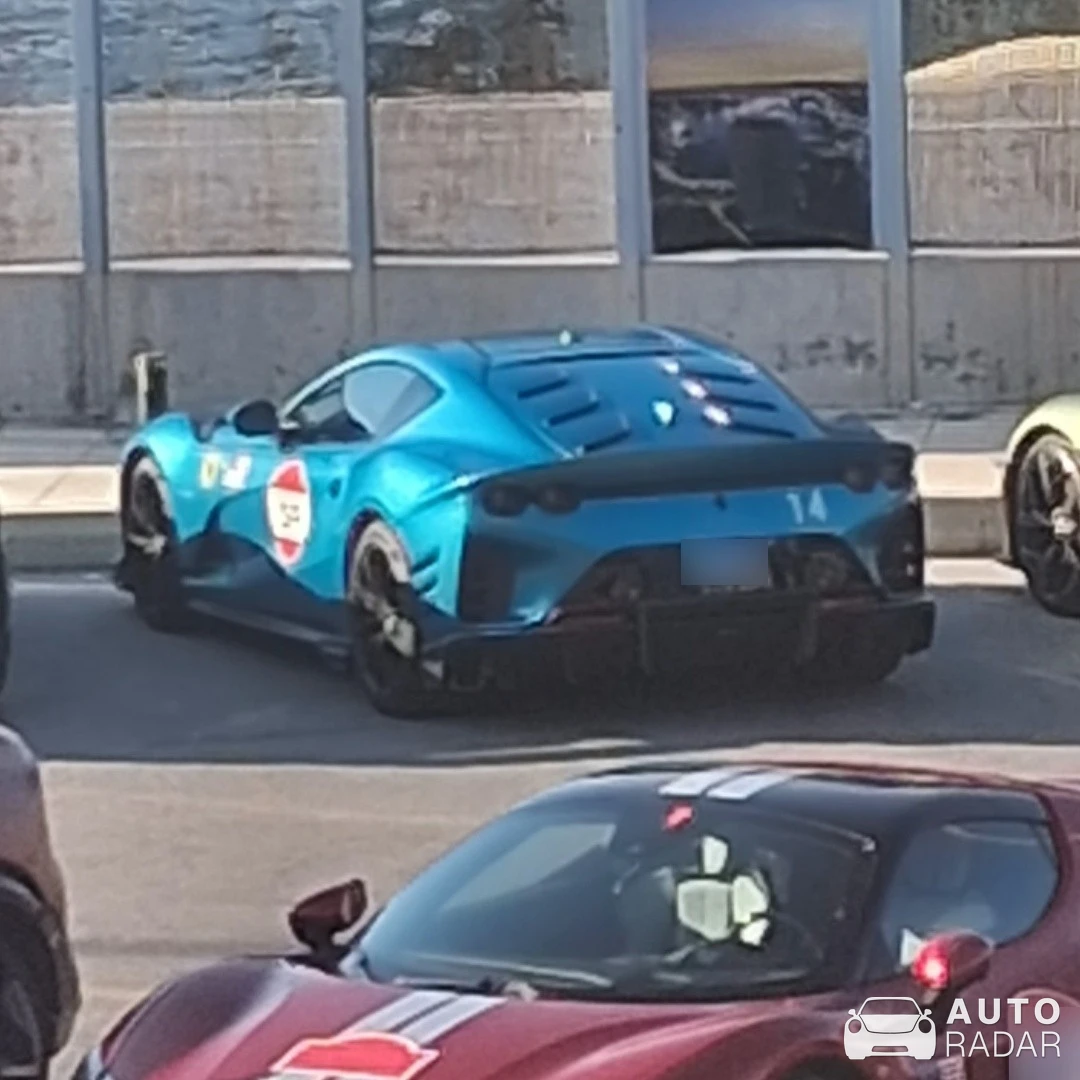Ferrari 812 Competizione spotted in Pireas