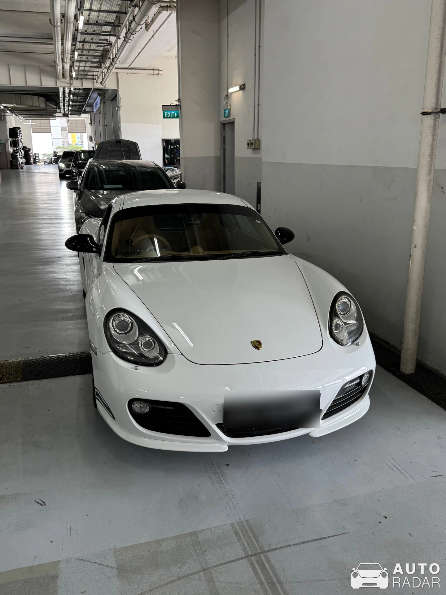 Porsche 987 Cayman R spotted in Singapore