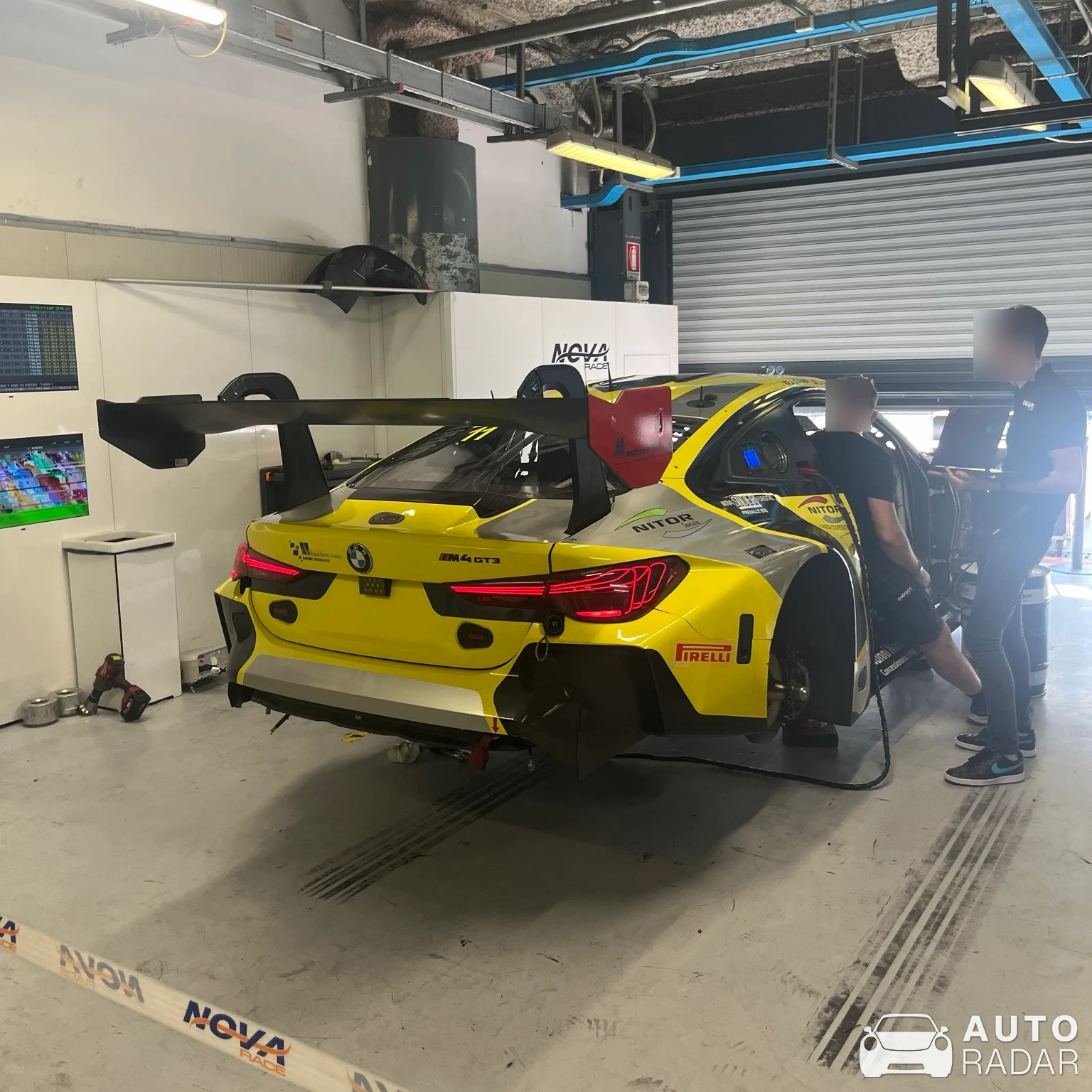 BMW M4 G82 GT3 Evo spotted in Monza