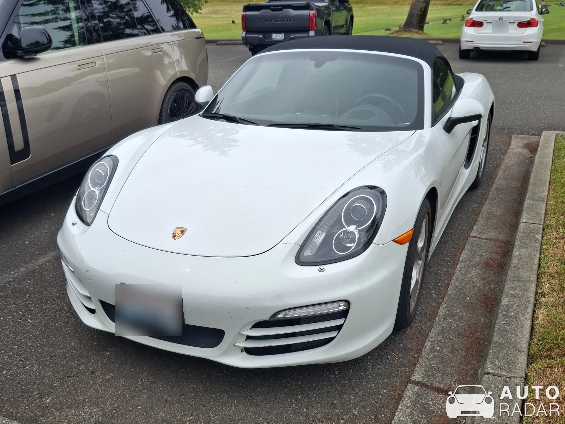 Porsche 981 Boxster spotted in Snoqualmie