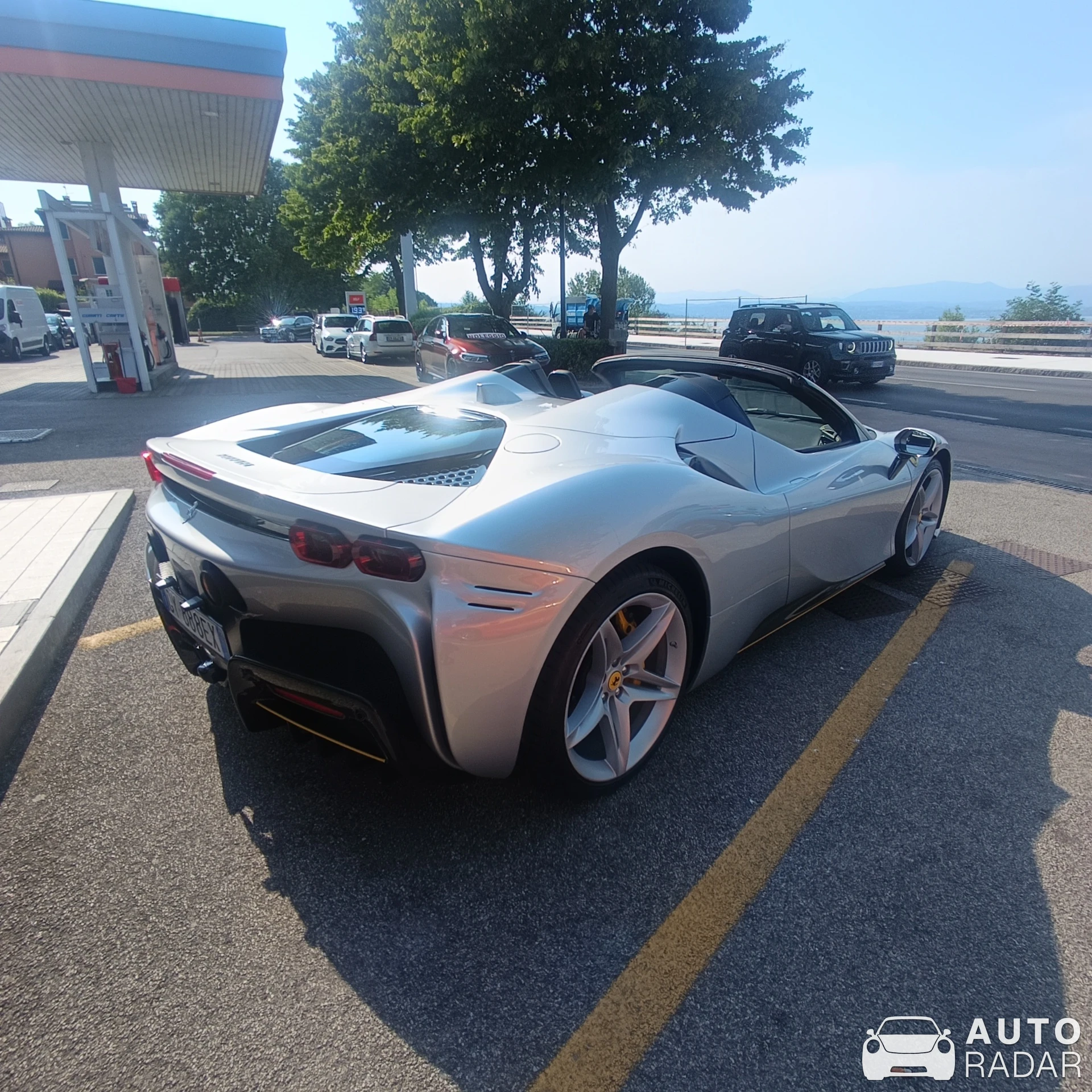 Ferrari SF90 Spider spotted in Brescia