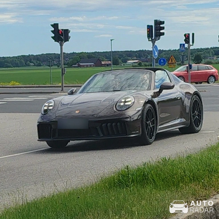 Porsche 992 Targa GTS MkII spotted in Uppsala