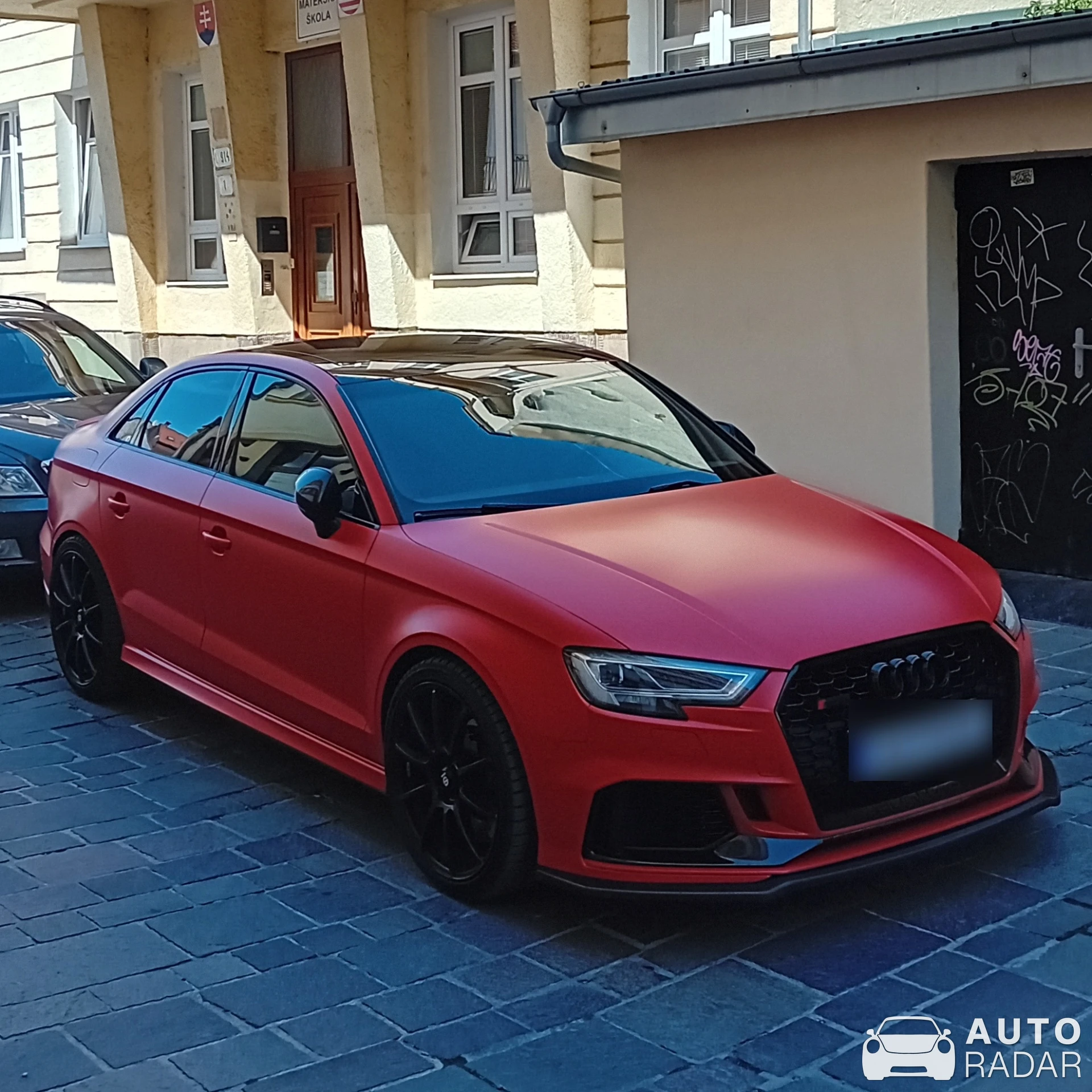 Audi RS3 Sedan 8V spotted in Košice