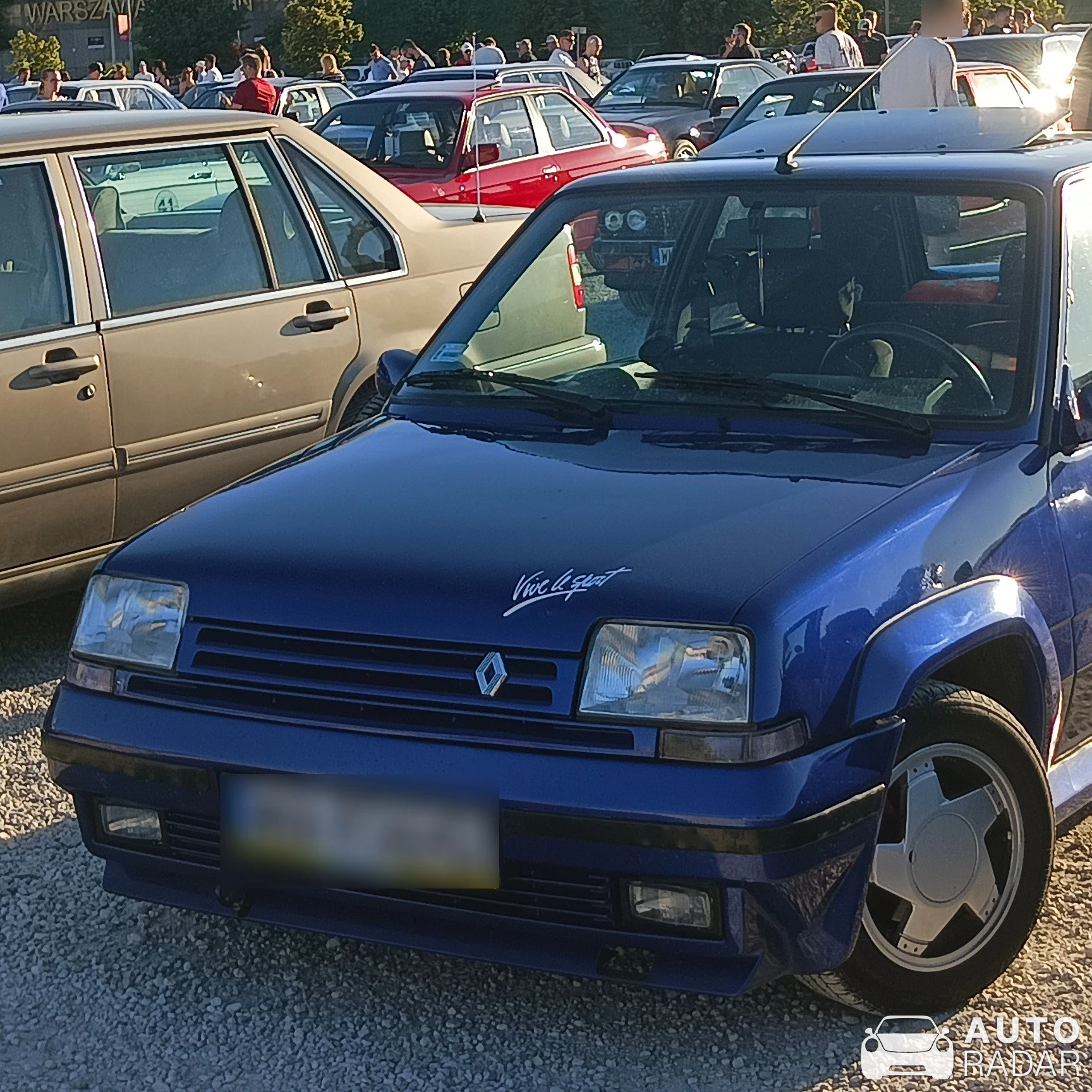 Renault Super 5 GT Turbo spotted in Warszawa, Poland