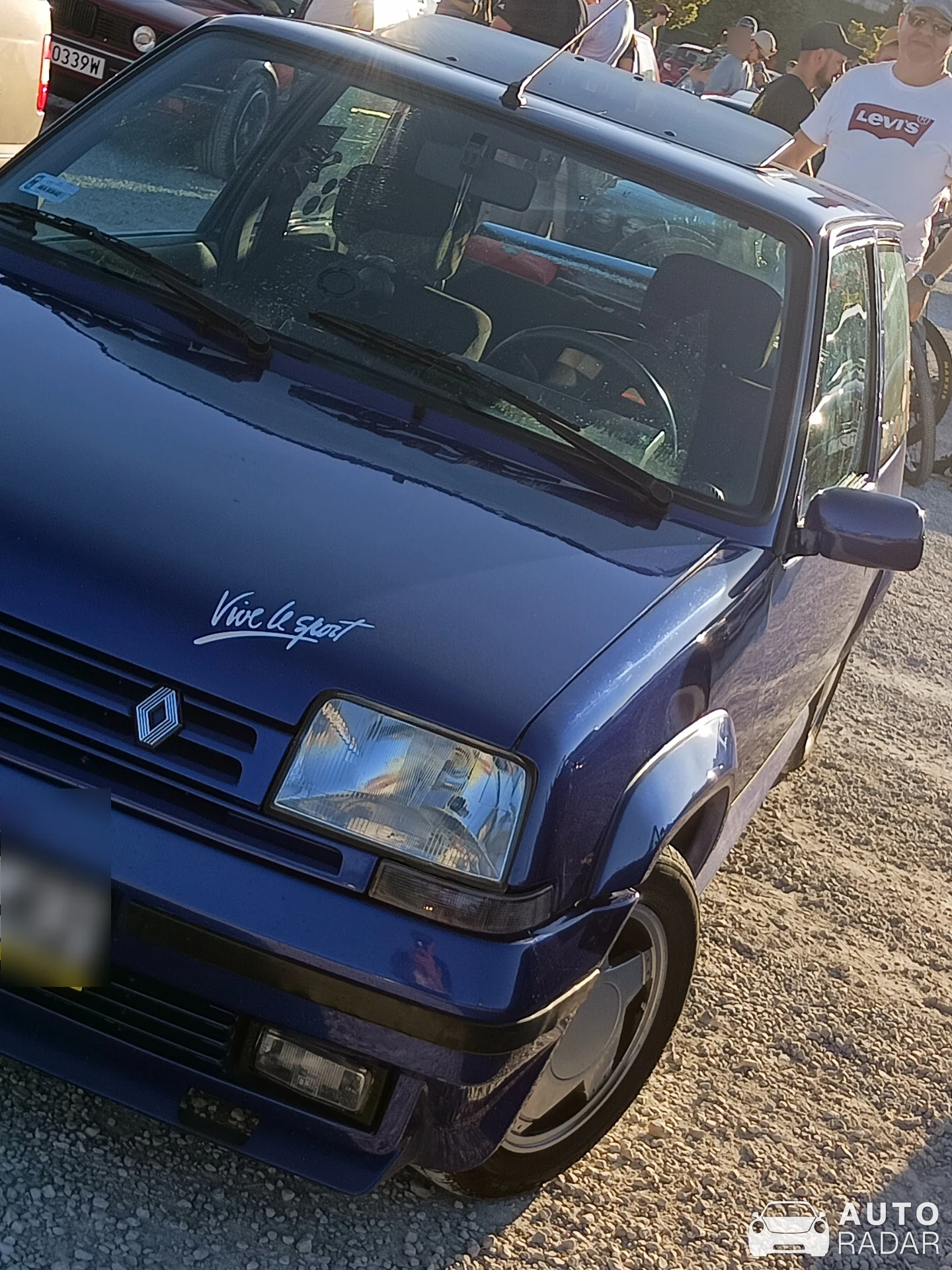 Renault Super 5 GT Turbo spotted in Warszawa