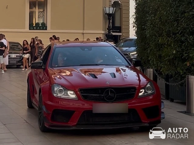 Mercedes-AMG C 63 Black Series W204 spotted in Monaco