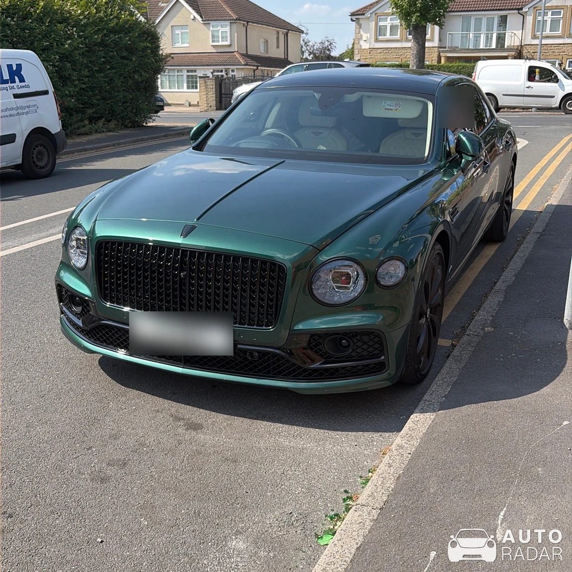 Bentley Flying Spur Hybrid spotted in Leeds