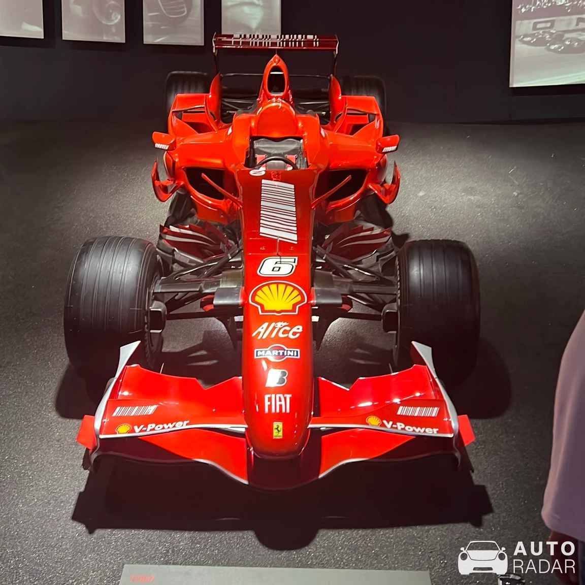 Ferrari F2007 spotted in Maranello