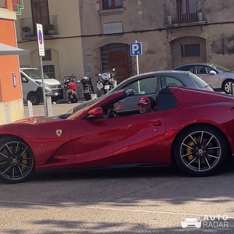 Ferrari 812 GTS spotted in Castelló d'Empúries