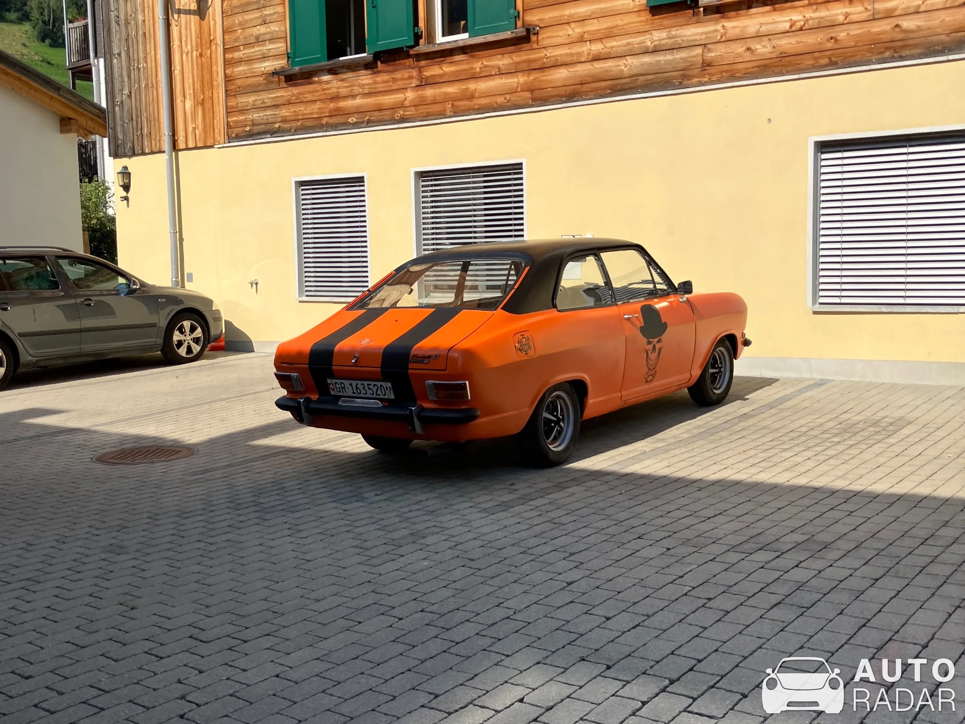 Opel Kadett C GT/E spotted in Küblis