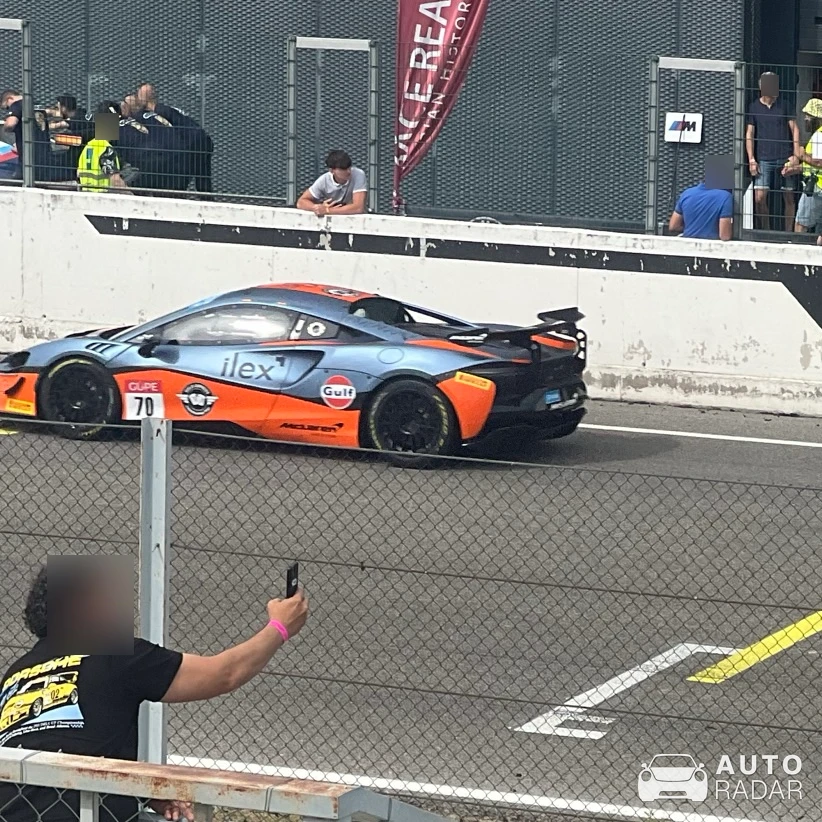 McLaren 720S GT3 spotted in San Sebastián de los Reyes, España