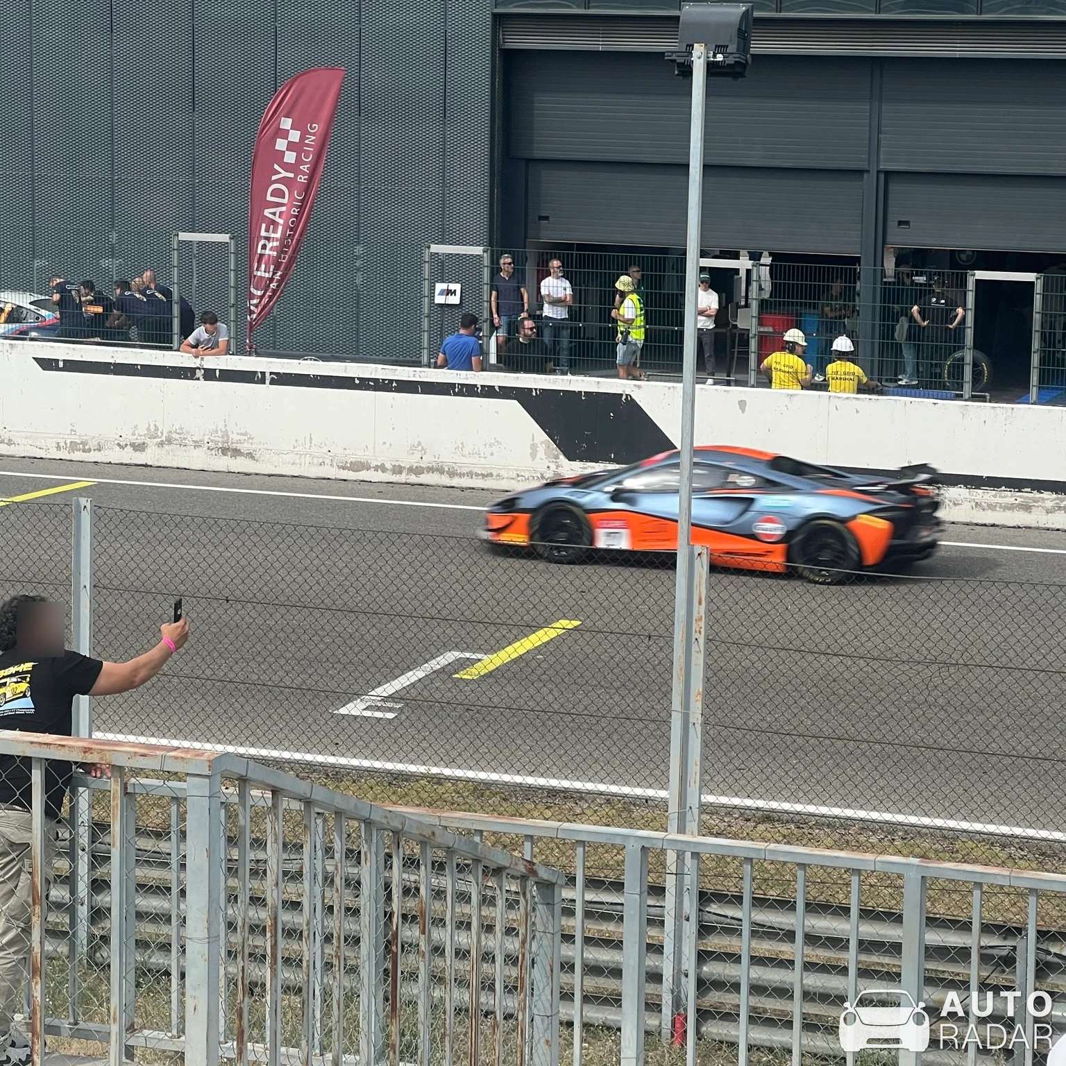 McLaren 720S GT3 spotted in San Sebastián de los Reyes