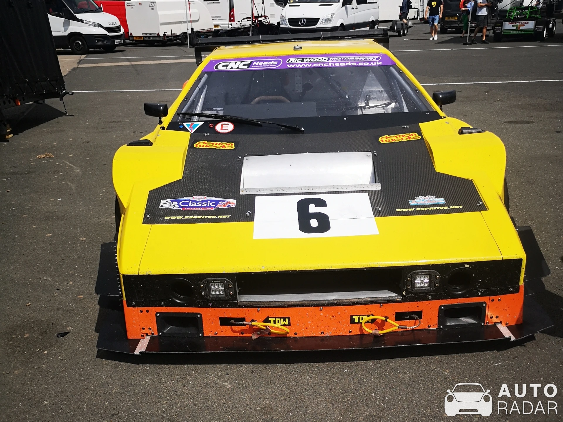 Lotus Esprit spotted in Derby