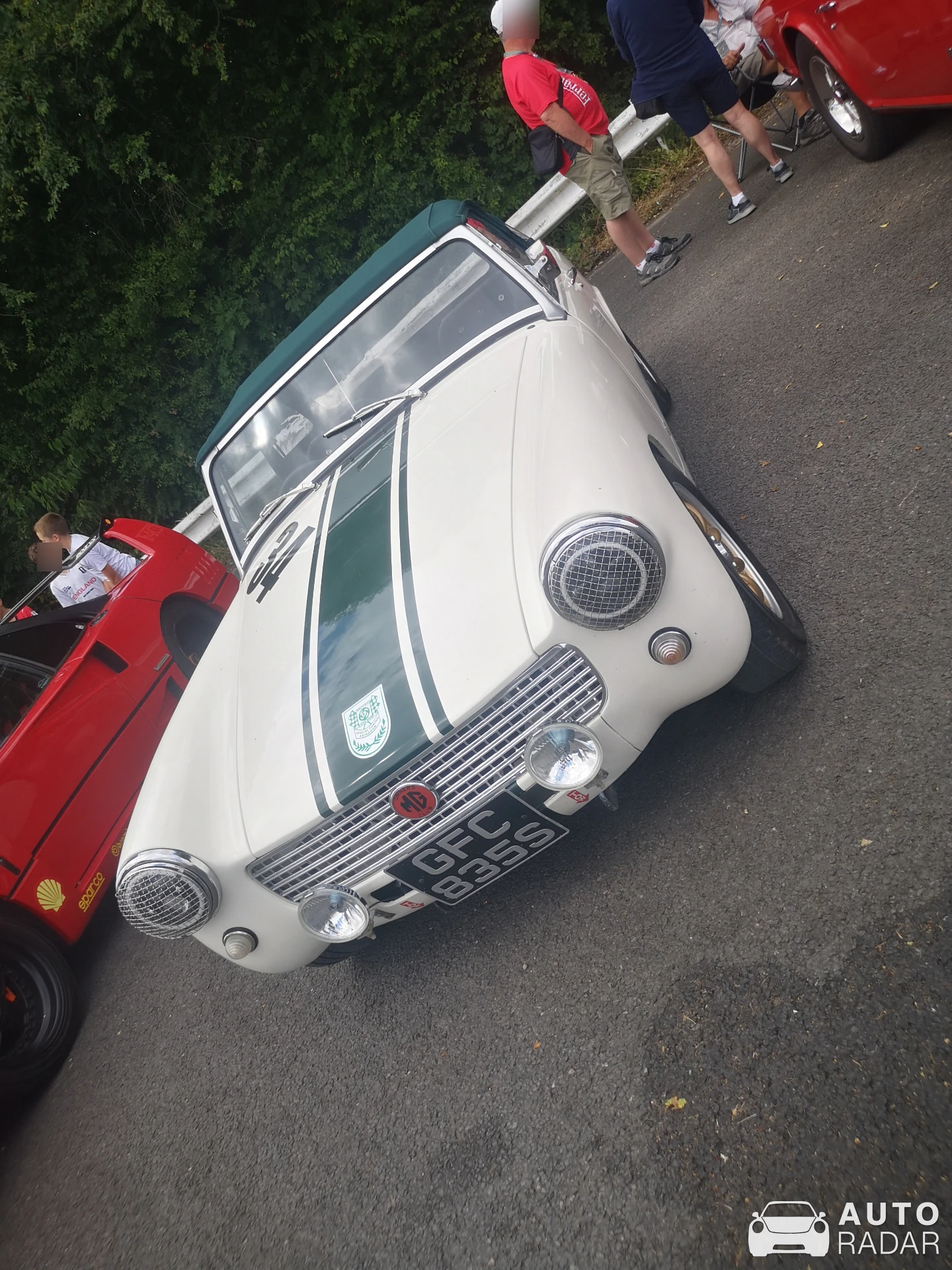 MG Midget spotted in Derby