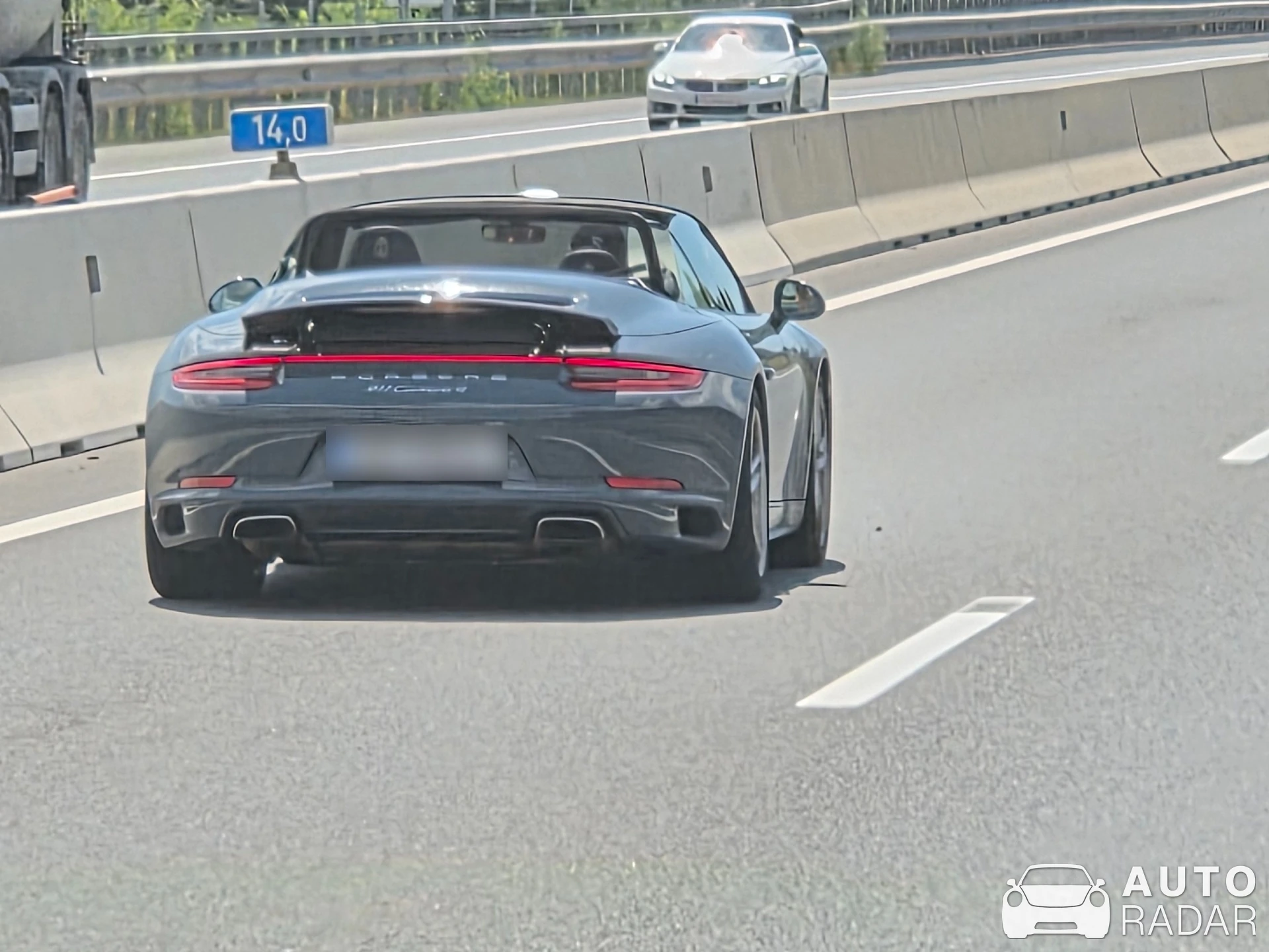 Porsche 991 Targa 4S MkI spotted in Kefermarkt