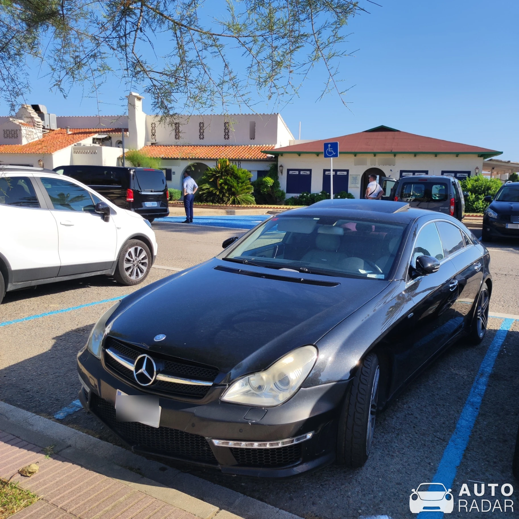 Mercedes-Benz CLS 55 AMG spotted in Sant Feliu de Guíxols, Espagne