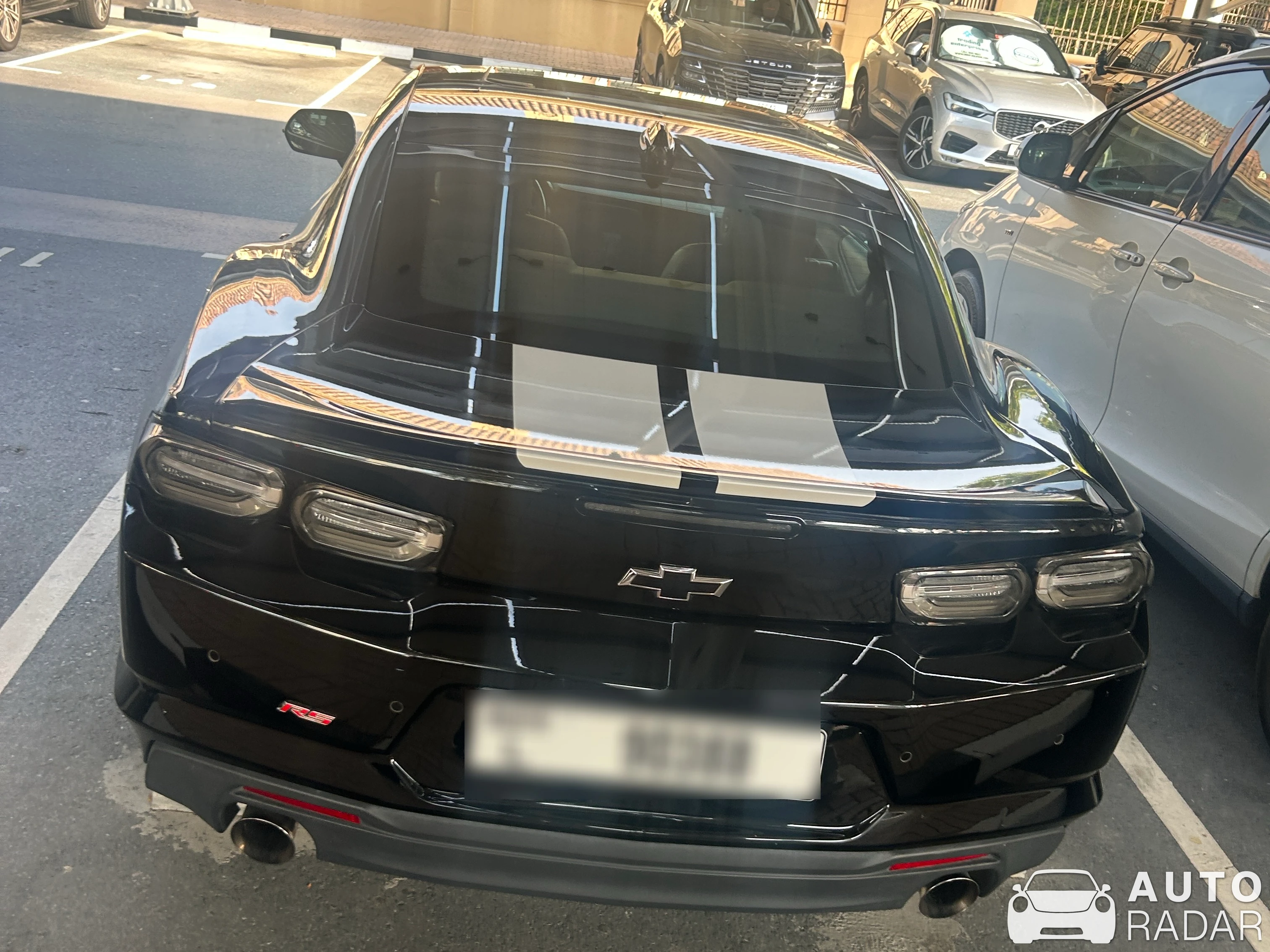Chevrolet Camaro RS spotted in Dubai