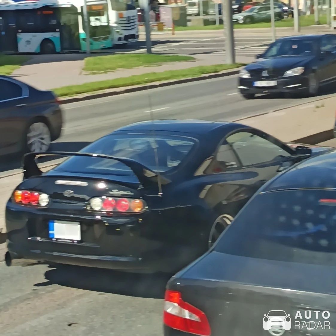 Toyota Supra spotted in Tallinn, Estonia