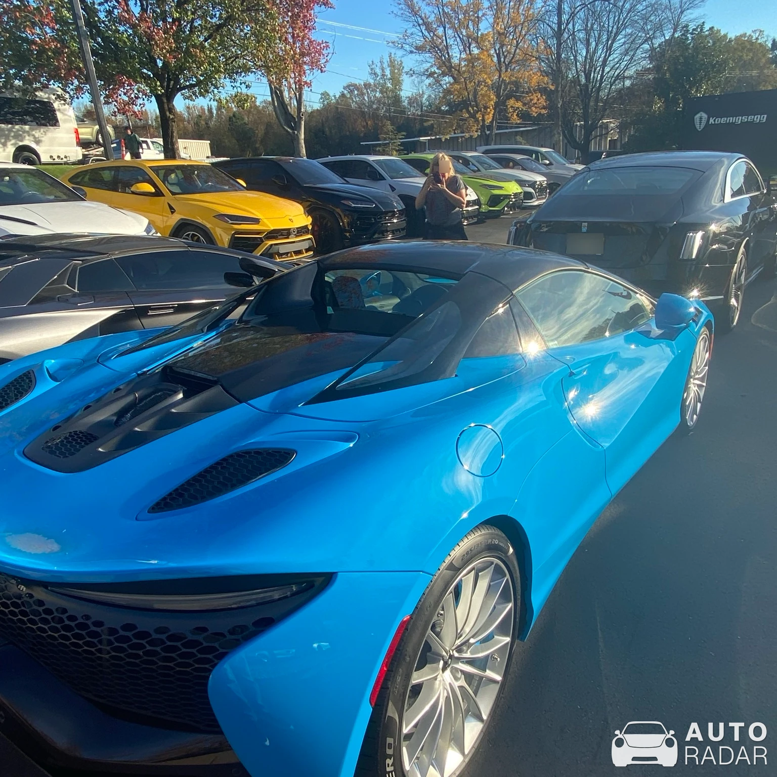 McLaren Artura spotted in Charlotte