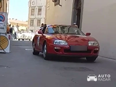 Toyota Supra A80 spotted in Viareggio