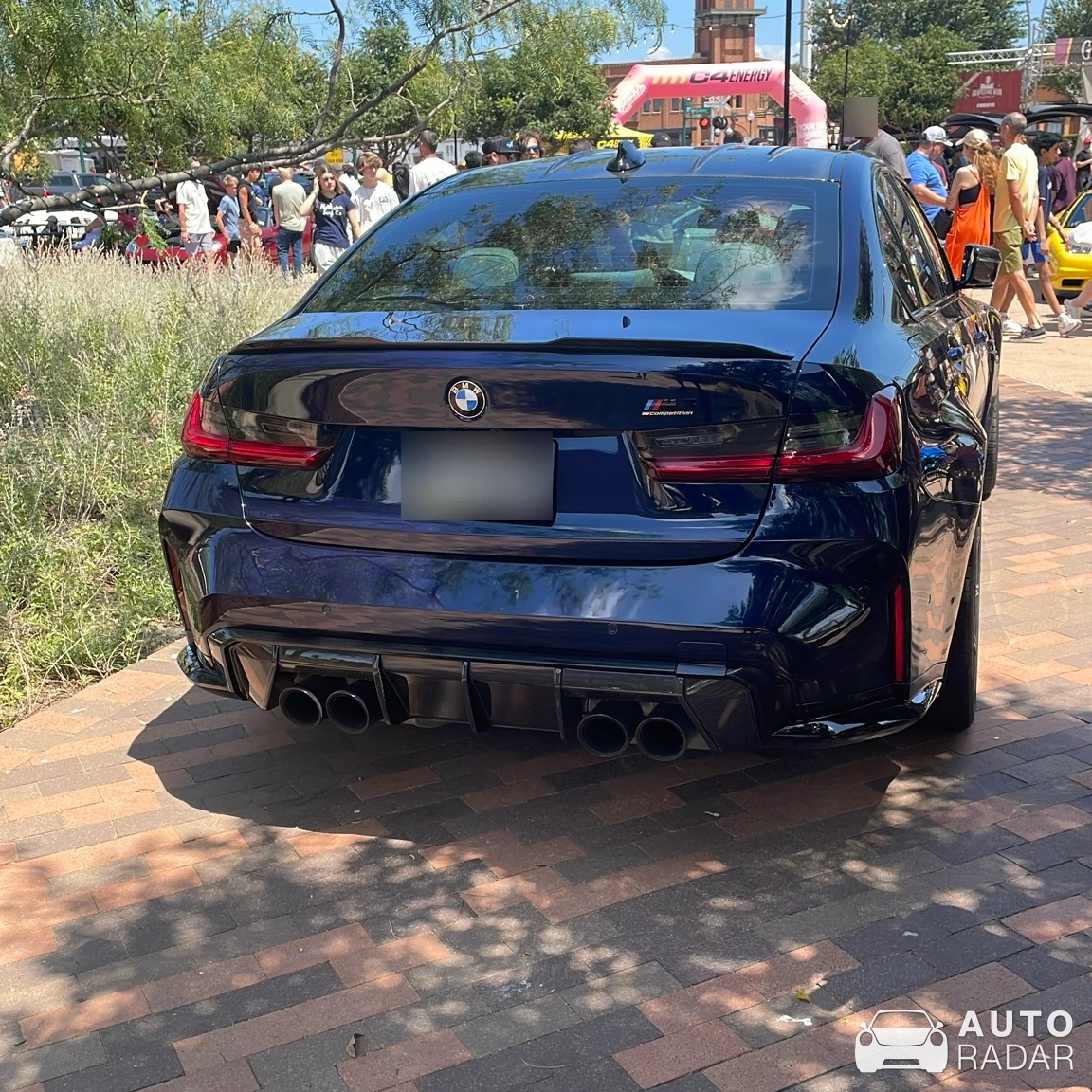 BMW M3 G80 Sedan Competition spotted in Grapevine