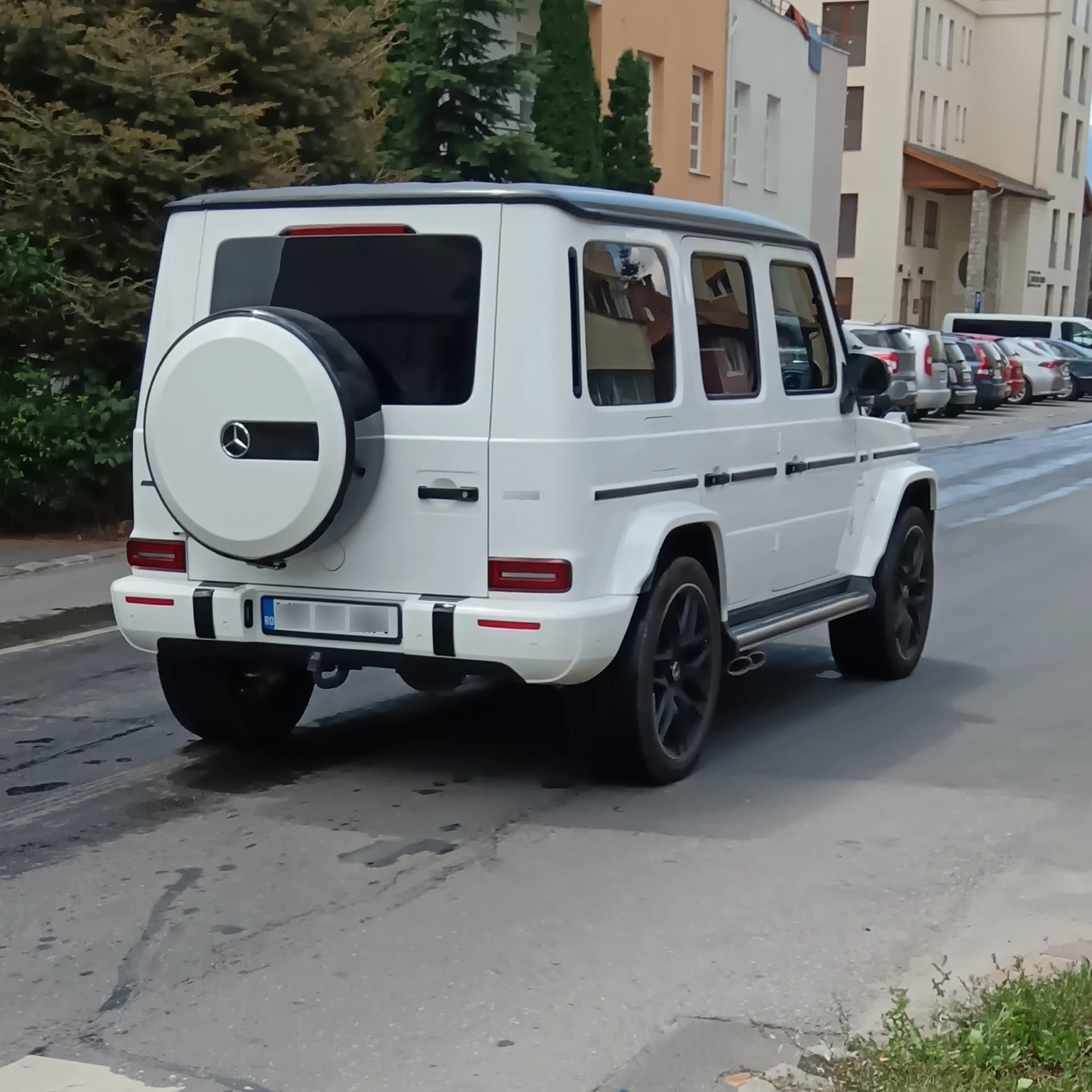 Mercedes-Benz G 63 W463 spotted in Miercurea Ciuc, Romania