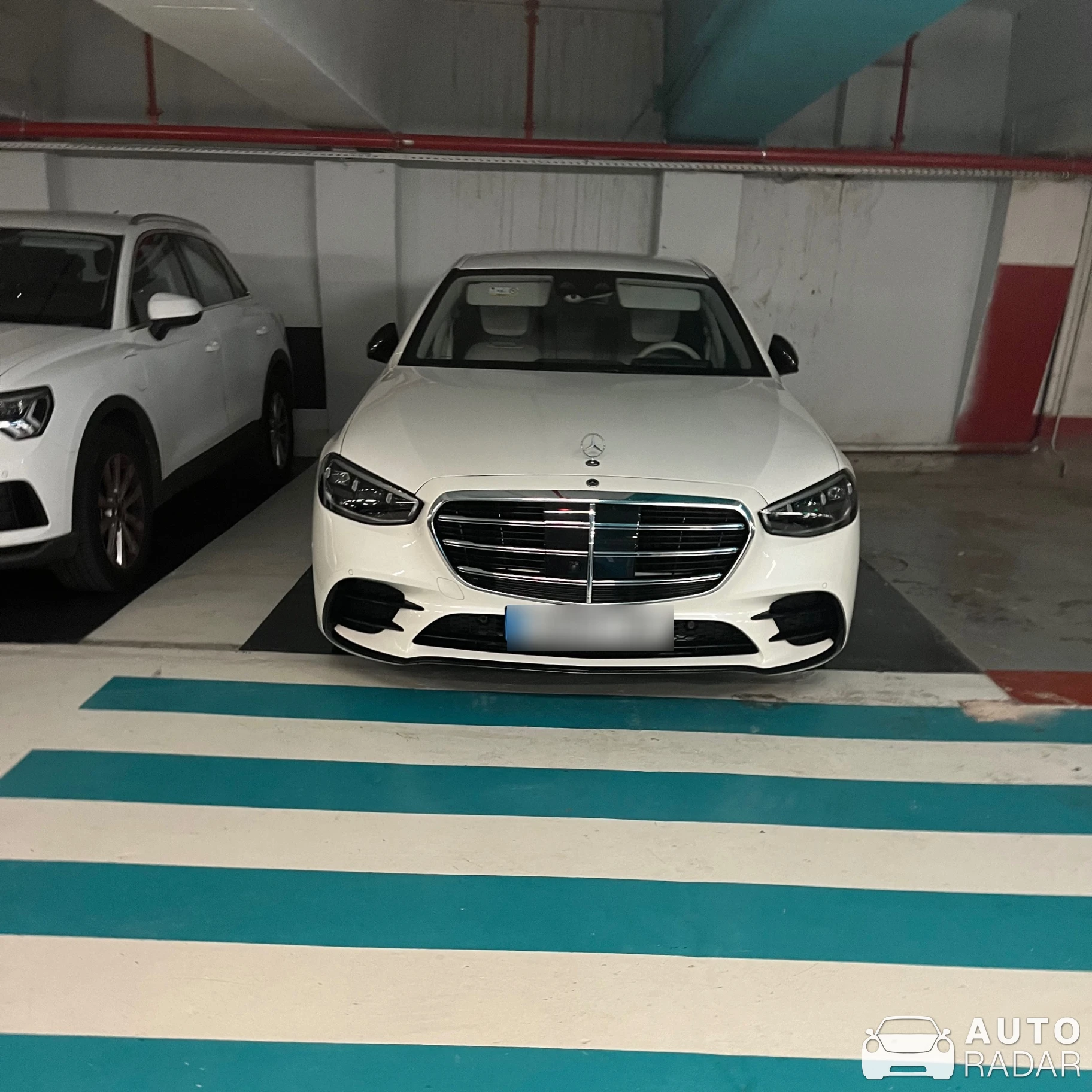 Mercedes-Benz S-Klasse W223 spotted in Barcelona, España
