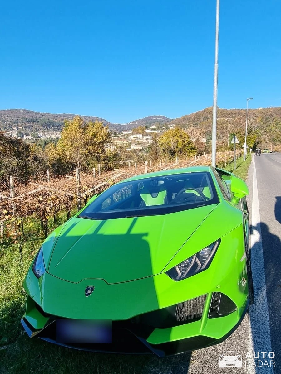 Lamborghini Huracán LP640-4 EVO spotted in Verona