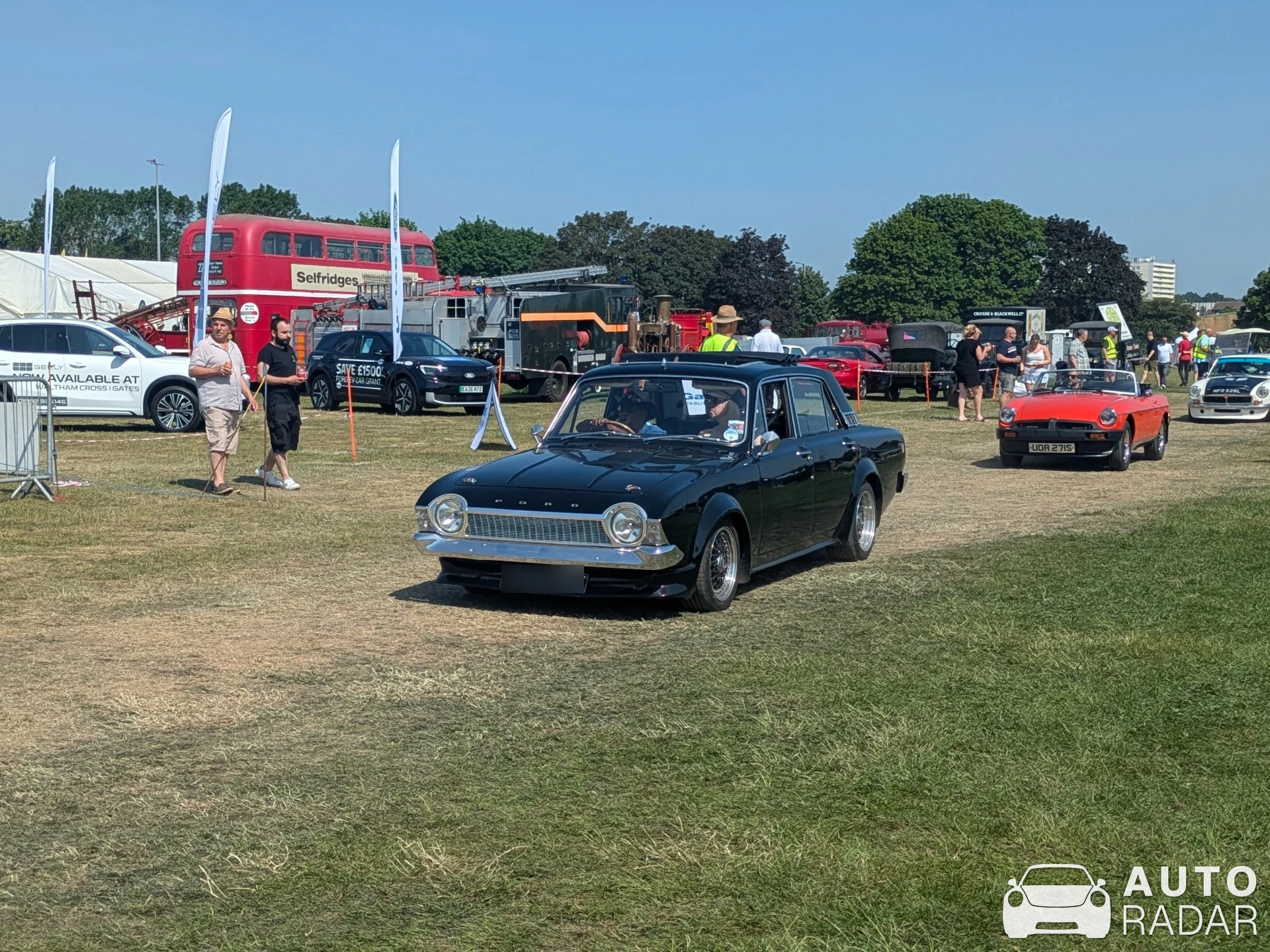 Ford Corsair spotted in Enfield