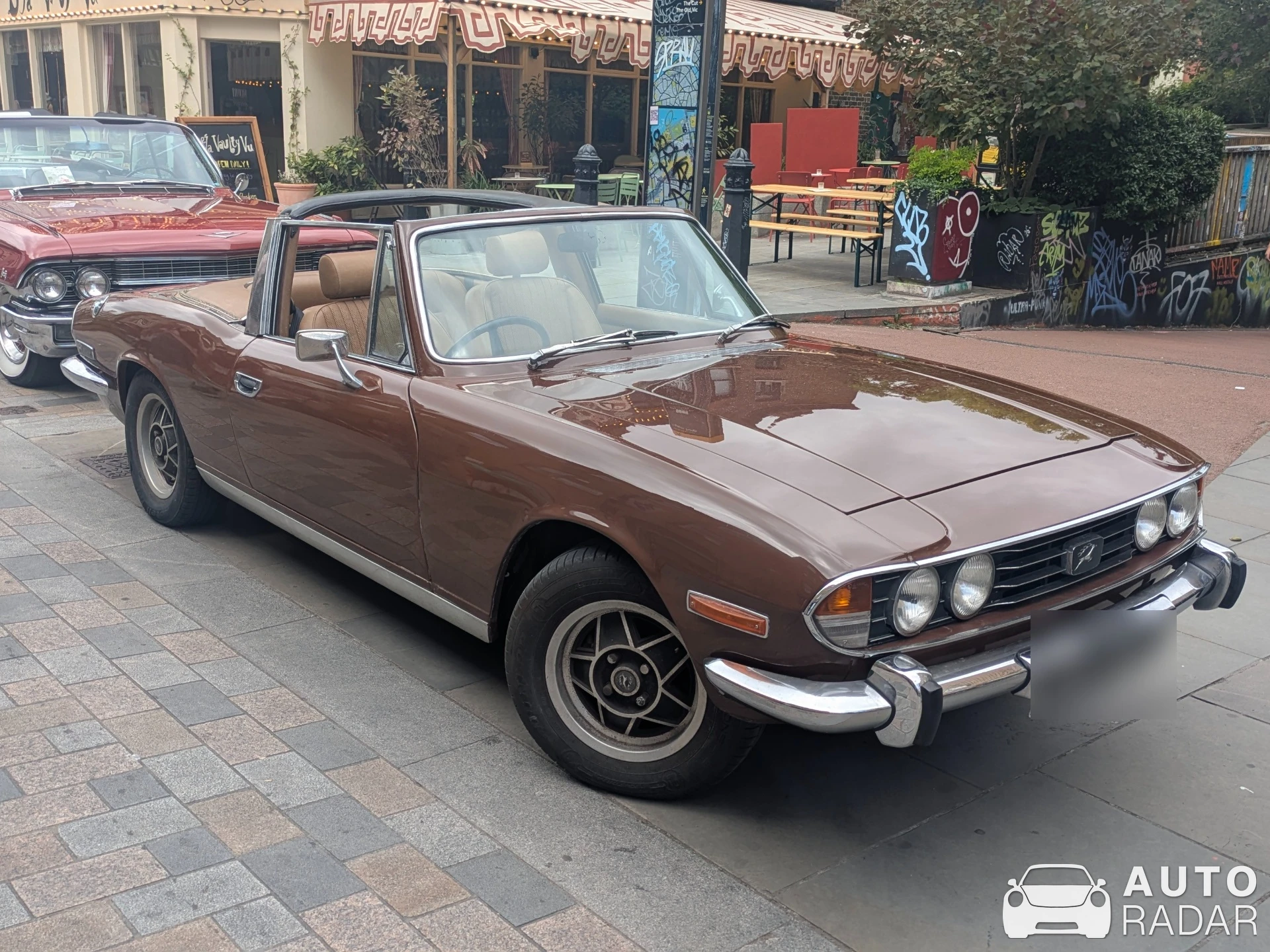 Triumph Stag spotted in London