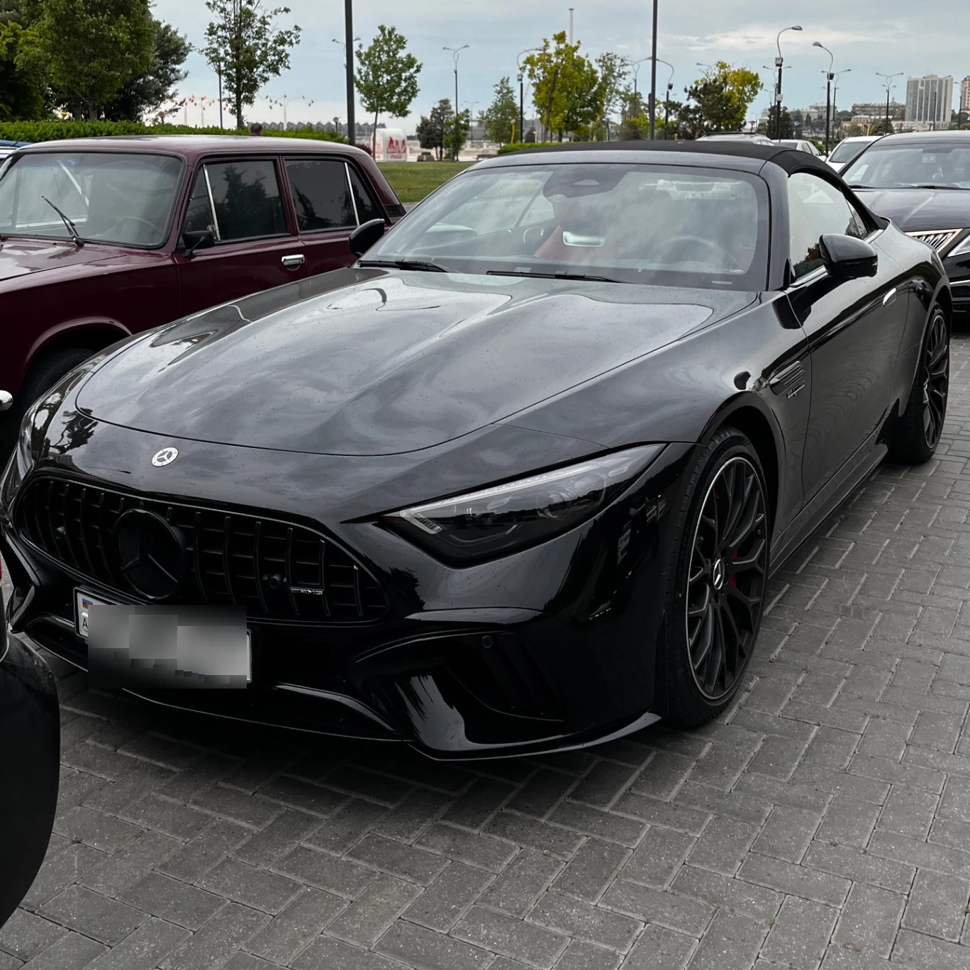 Mercedes Benz Sl55 spotted in Bakı, Азербайджан