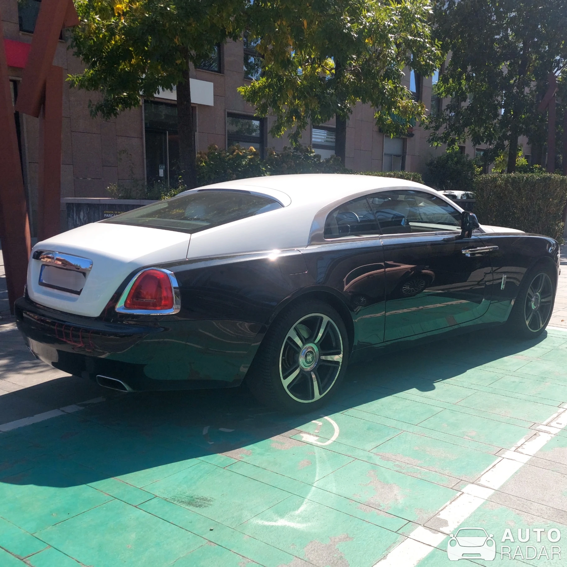 Rolls-Royce Wraith spotted in Iași, Romania