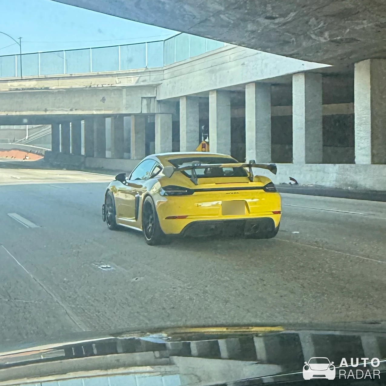 Porsche 718 Cayman GT4 RS spotted in Burbank