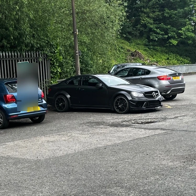 Mercedes-AMG C 63 Coupé W204 spotted in Stourbridge, United Kingdom