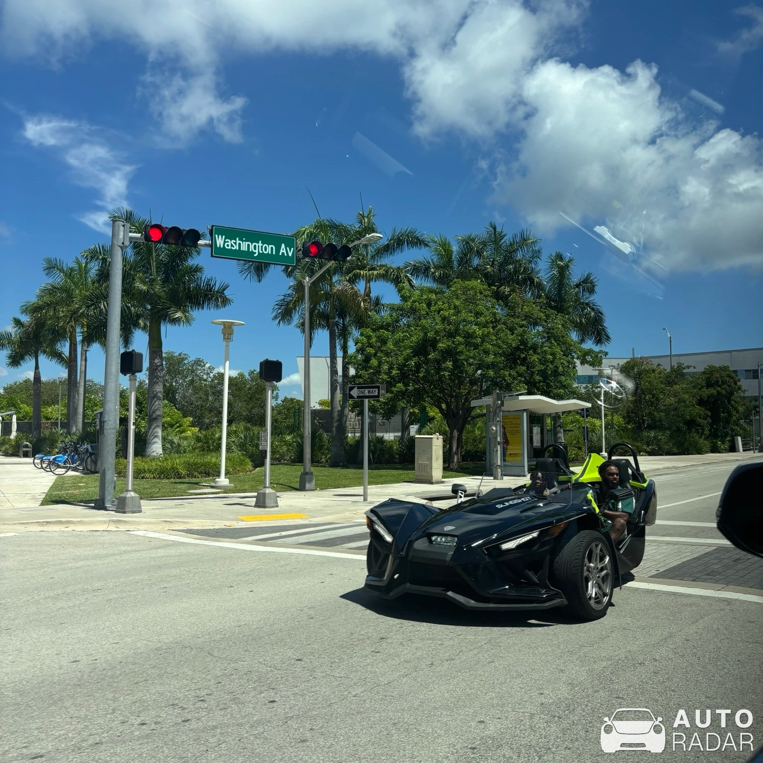 Polaris Slingshot spotted in Miami Beach