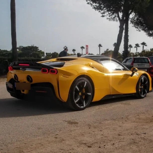 Ferrari SF90 Stradale spotted in Sotogrande, España