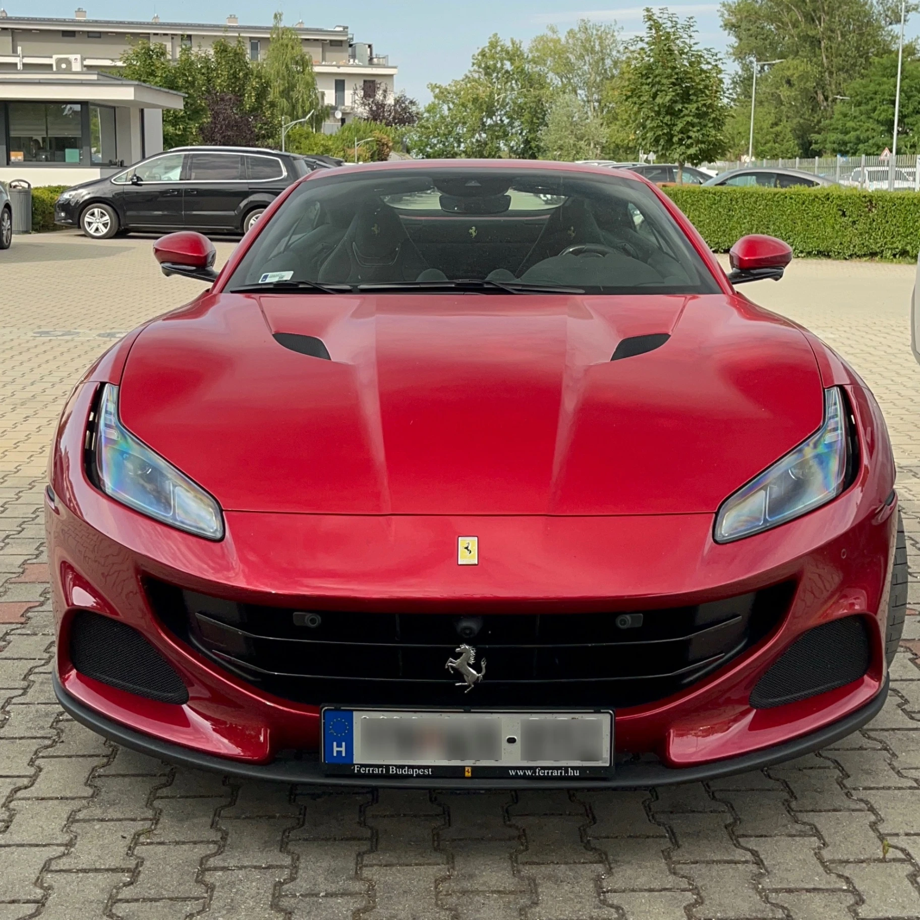 Ferrari Portofino spotted in Siófok, Hungary