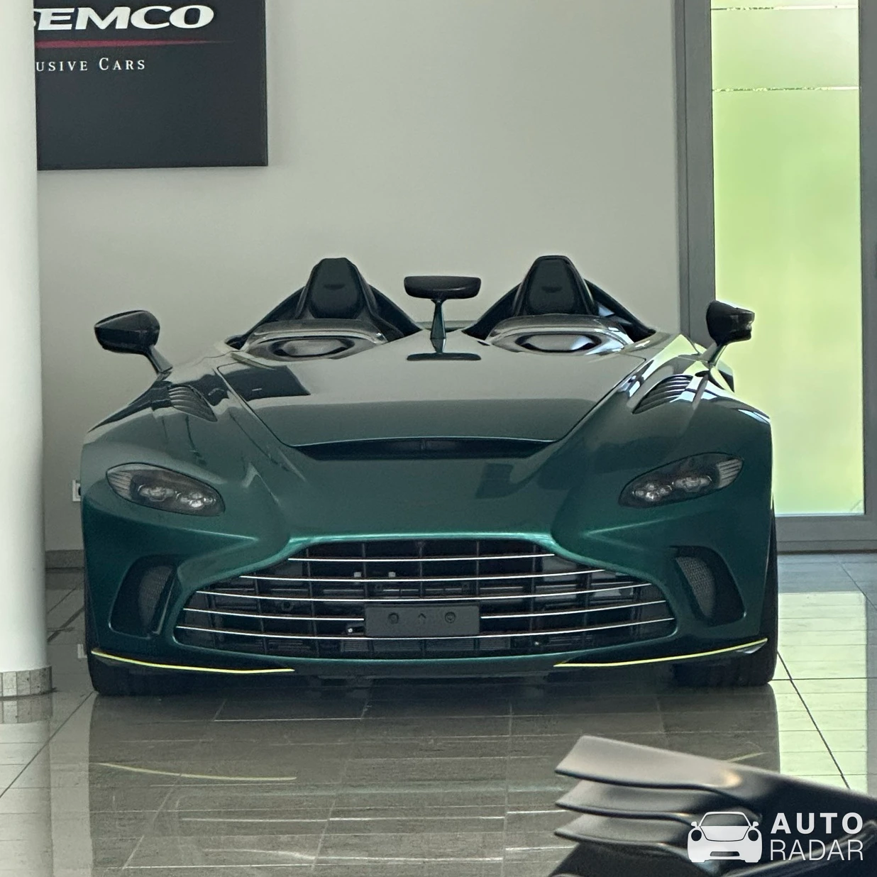 Aston Martin V12 Speedster spotted in Haar
