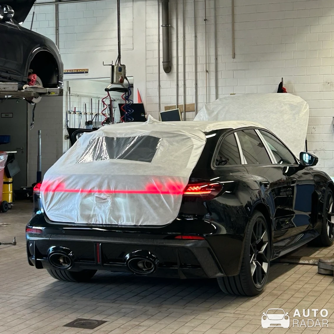 Audi RS5 Avant B10 spotted in Rostock