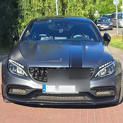 Mercedes-AMG C 63 S Coupé C205 spotted in Wrocław, Polska