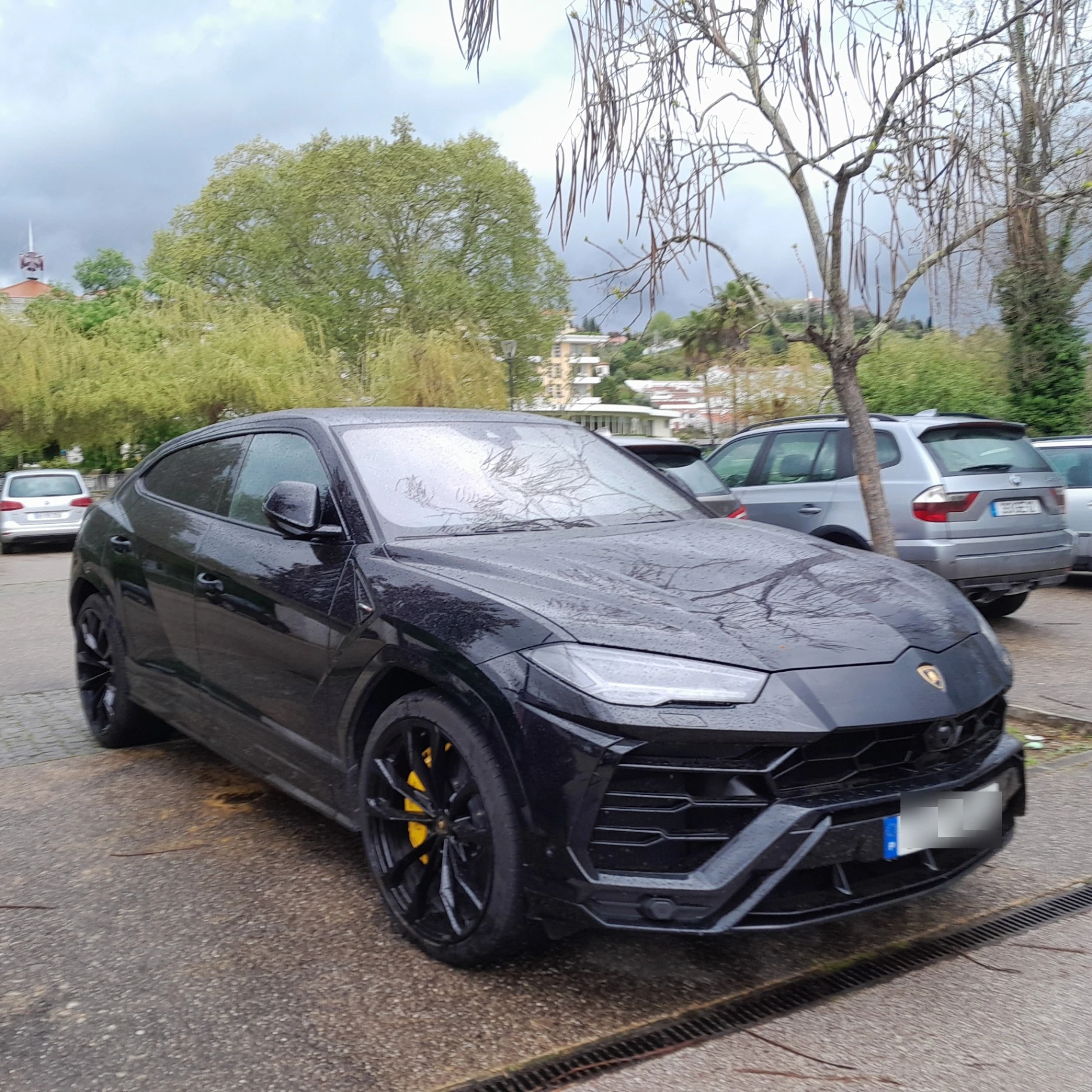 Lamborghini Urus spotted in Tomar, Portugal