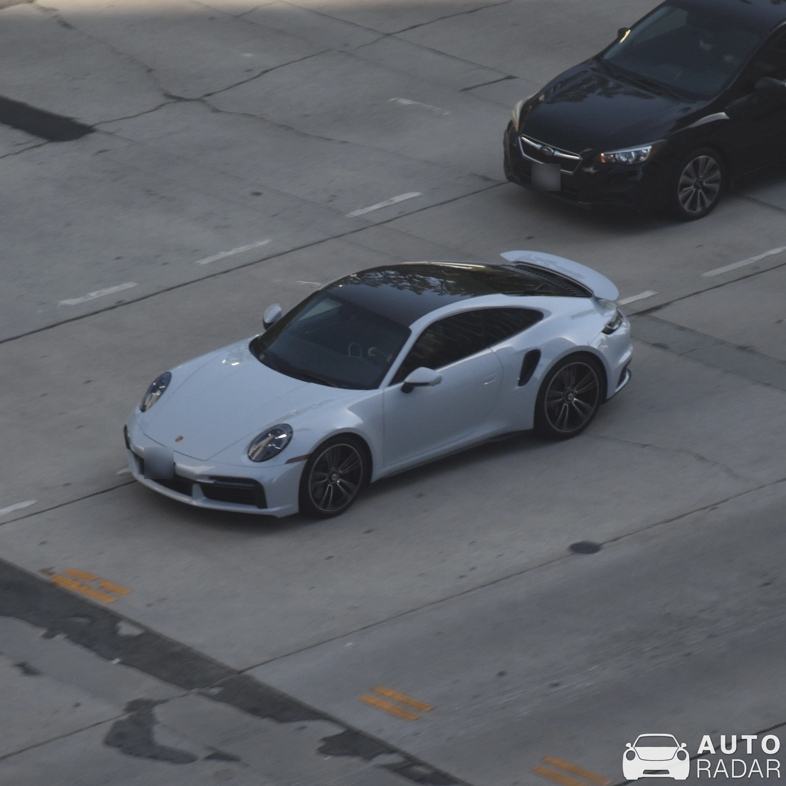 Porsche 992 Turbo MkI spotted in Los Angeles