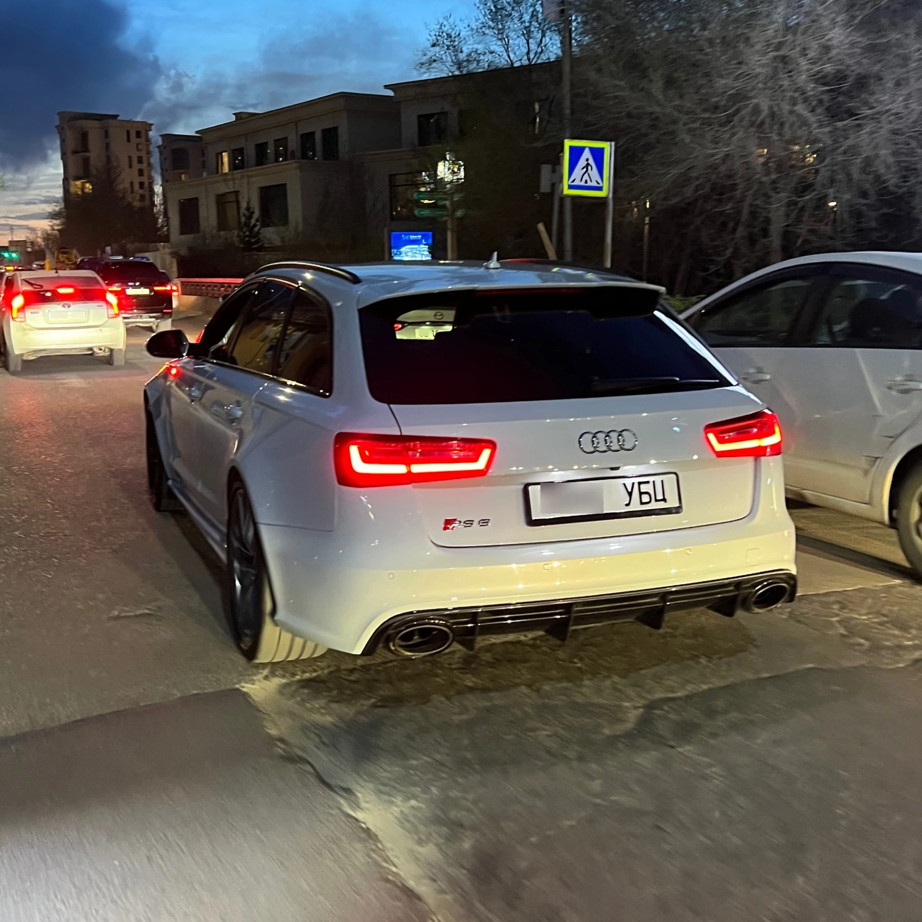 Audi RS6 Sedan C6 spotted in Ulaanbaatar, Mongolia