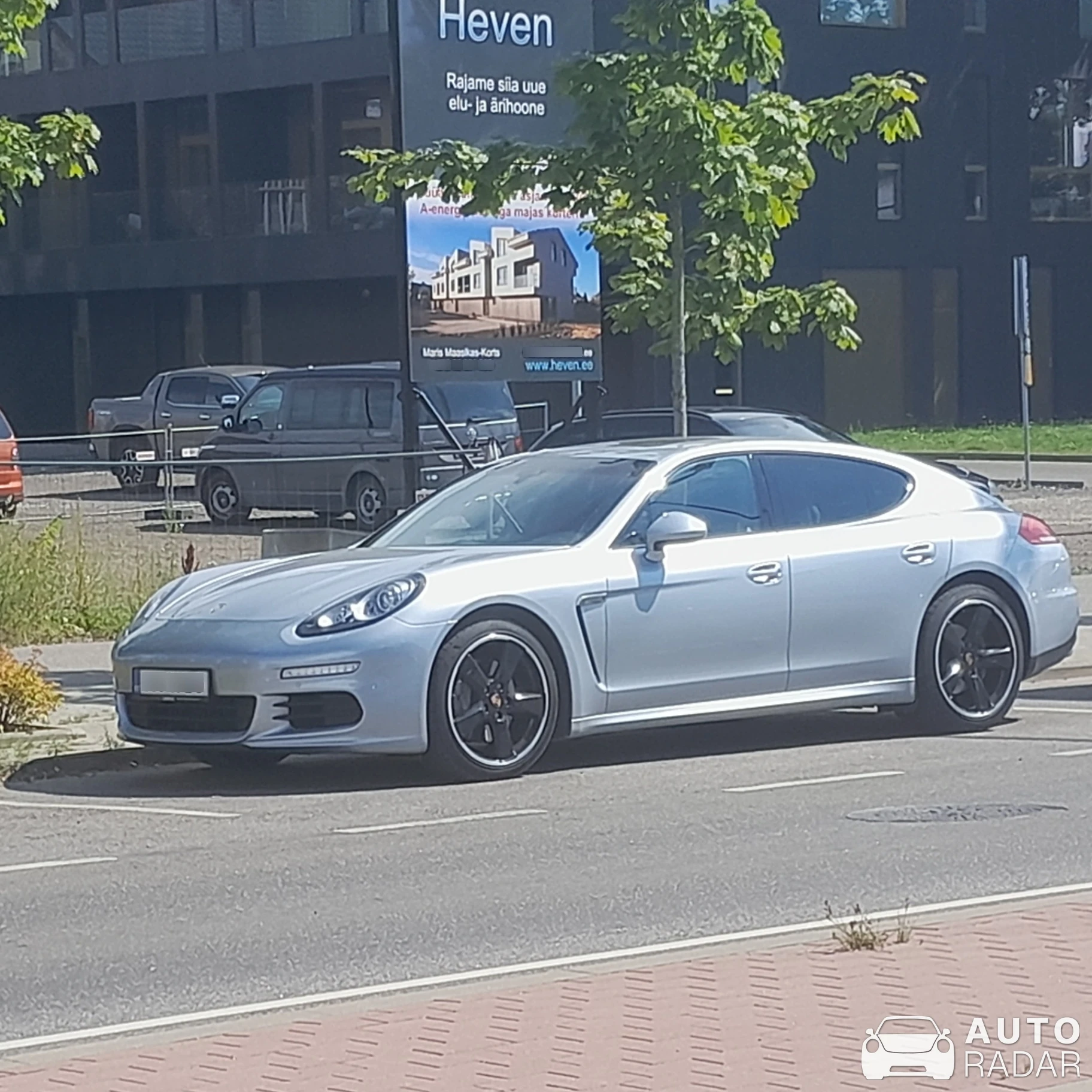 Porsche 970 Panamera 4S spotted in Pärnu, Viro