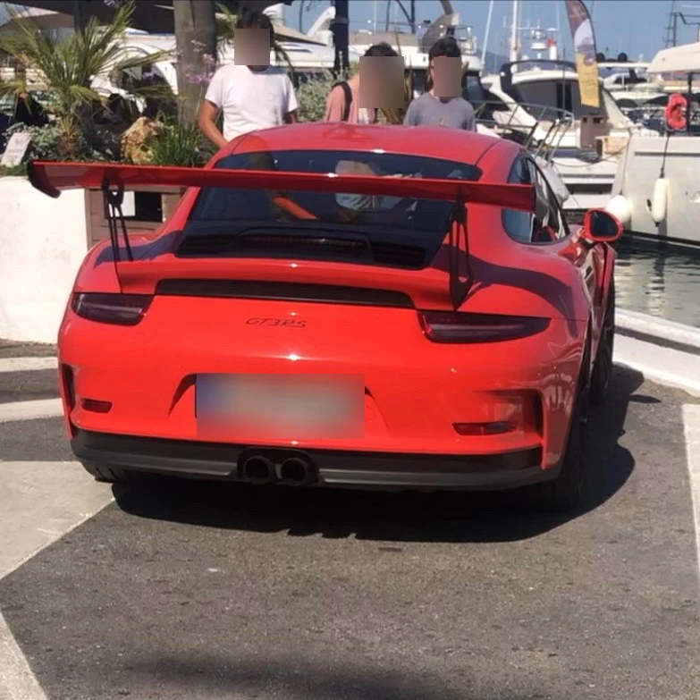 Porsche 991 GT3 RS MkI spotted in Andalusia, Spain