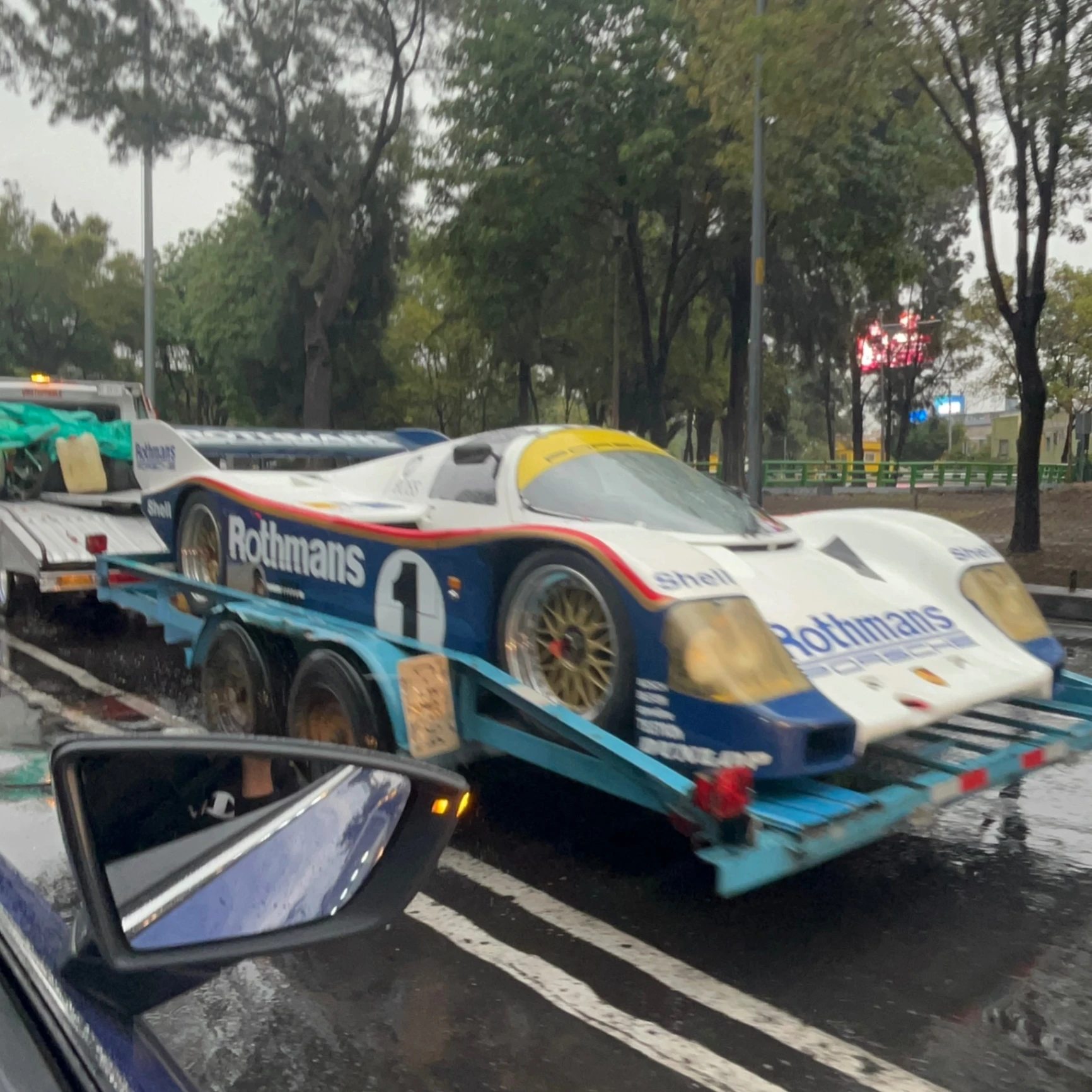 Porsche 956 spotted in Mexico City, Mexico