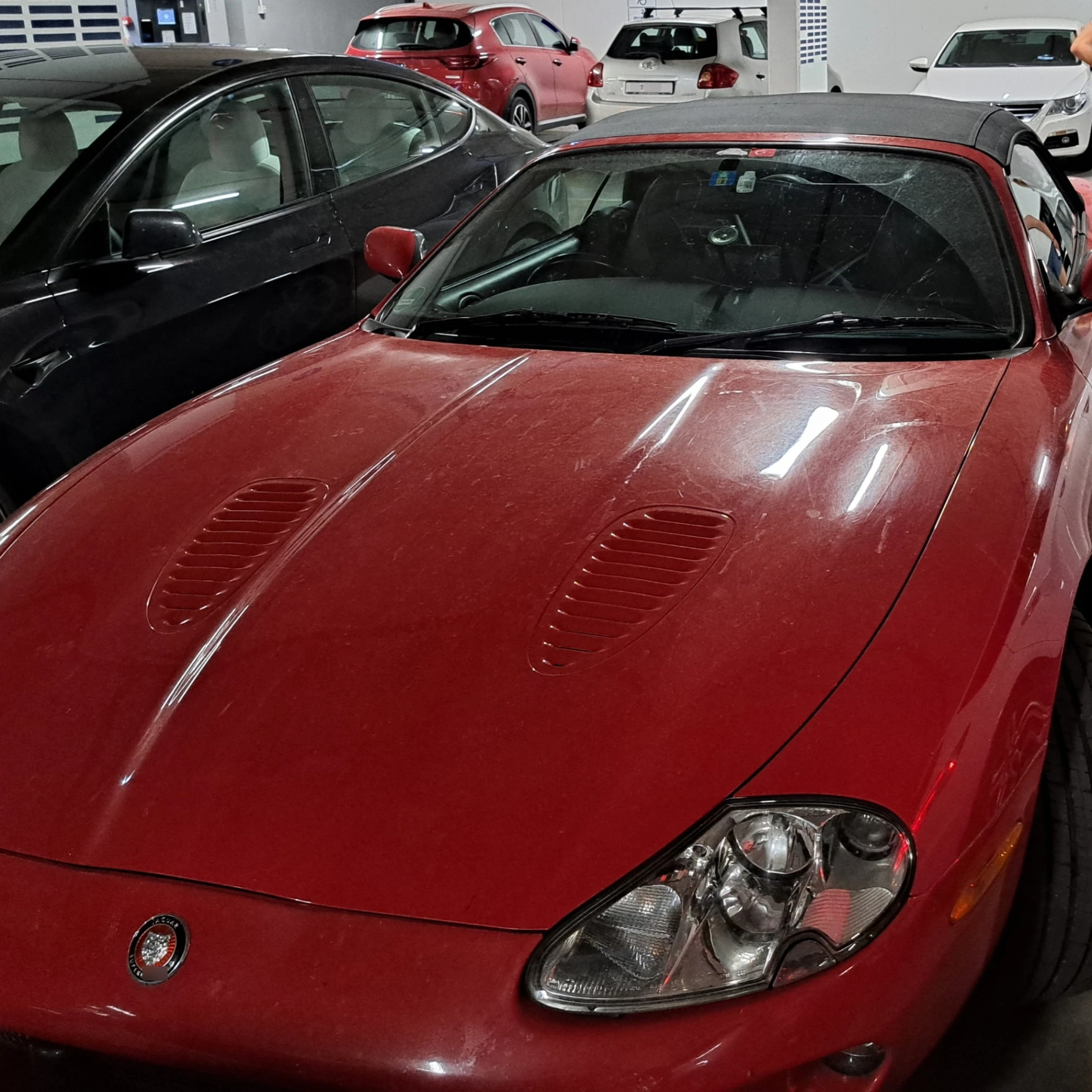 Jaguar XKR spotted in Šibenik, Croatia